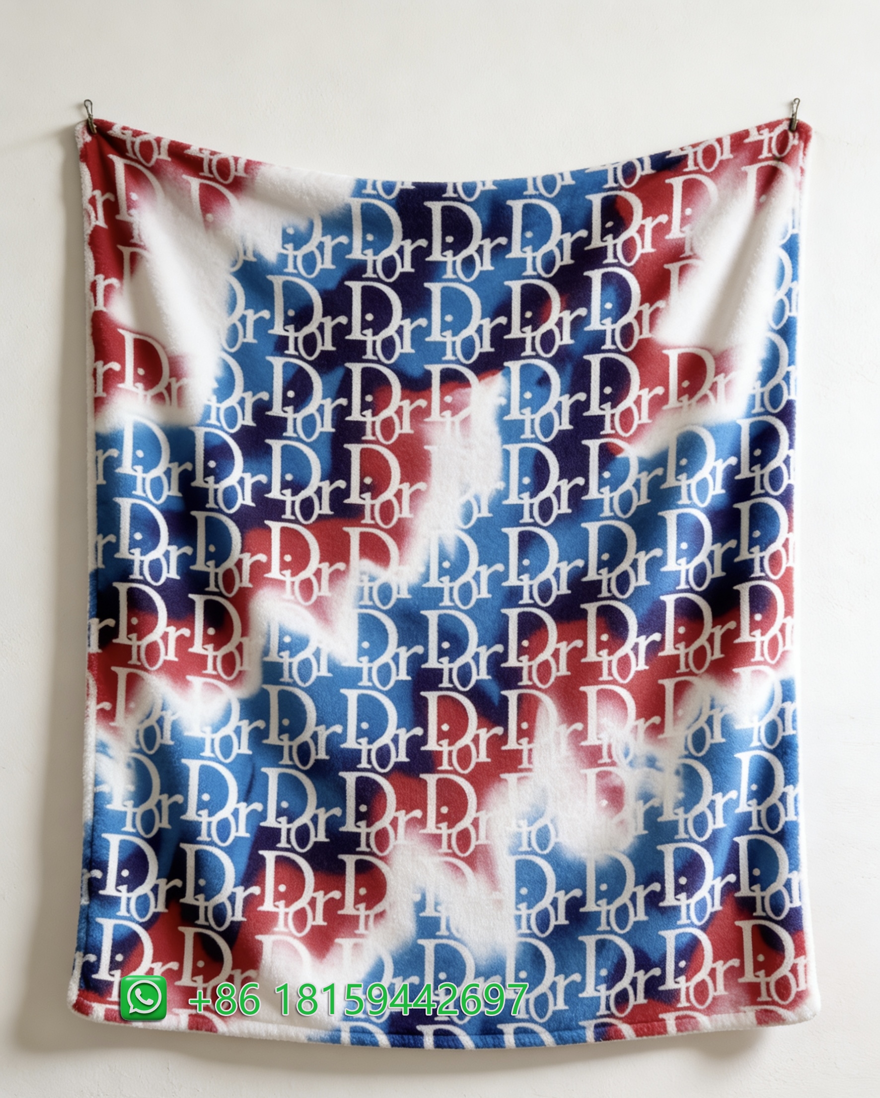 Dior Throw Blankets